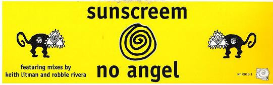 Sunscreem : No Angel (12", EP)