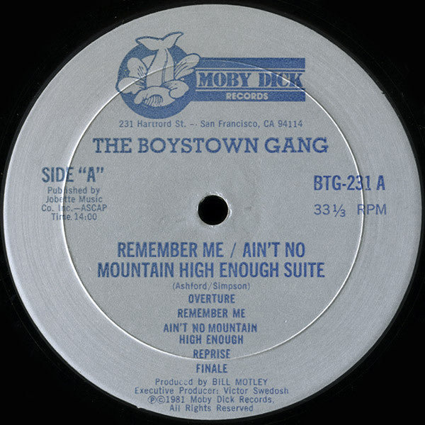 Boys Town Gang : Cruisin' The Streets (LP, Album)