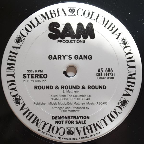 Gary's Gang : Do Ya' Wanna Go Dancin' / Round & Round & Round (12", Promo)