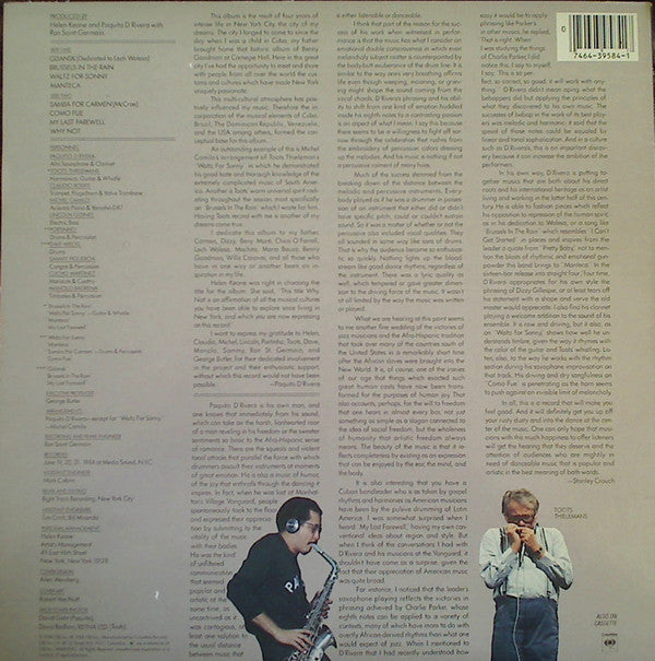 Paquito D'Rivera : Why Not! (LP, Album)