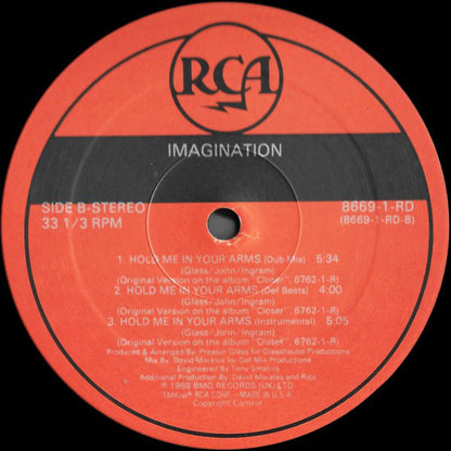 Imagination : Hold Me In Your Arms (12")