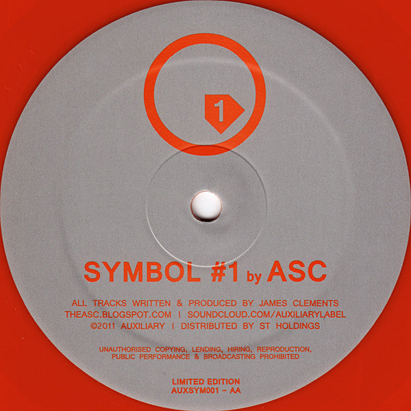 ASC : Symbol #1 (12", Ltd, Ora)