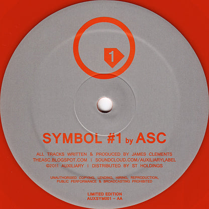 ASC : Symbol #1 (12", Ltd, Ora)