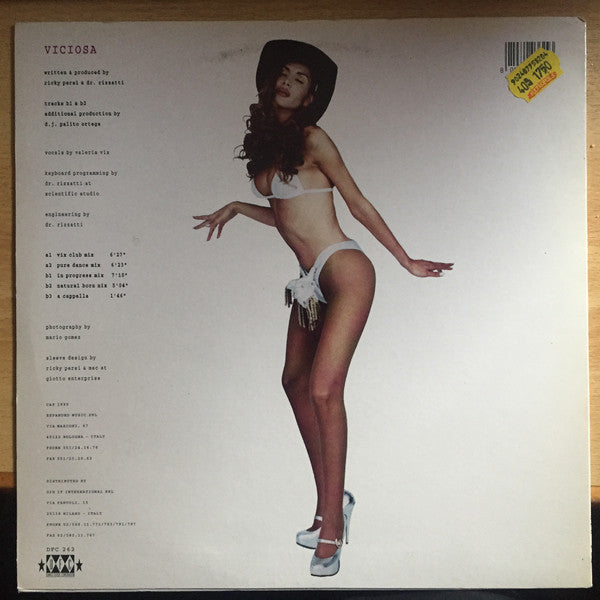 Sueño Latino Presents: Valeria Vix : Viciosa (12")
