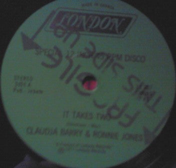 Claudja Barry / Ronnie Jones : It Takes Two / Take Me (12")