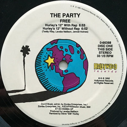 The Party : Free (2x12")