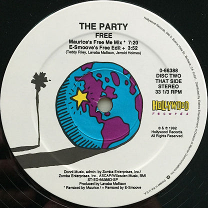 The Party : Free (2x12")