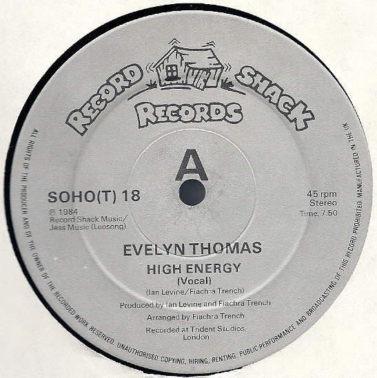 Evelyn Thomas : High Energy (12")