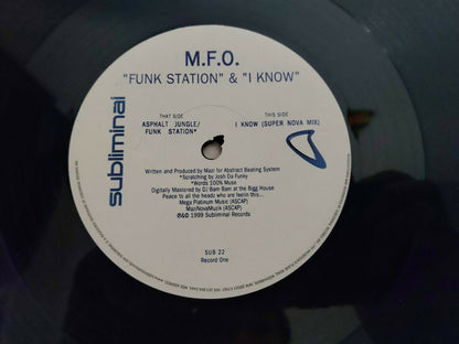 M.F.O.* : Funk Station & I Know (2x12")