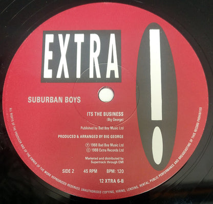 Suburban Boys : The Hit Mix, Actually (12", Single)