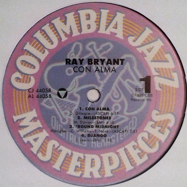 Ray Bryant : Con Alma (LP, Album, RE, RM)