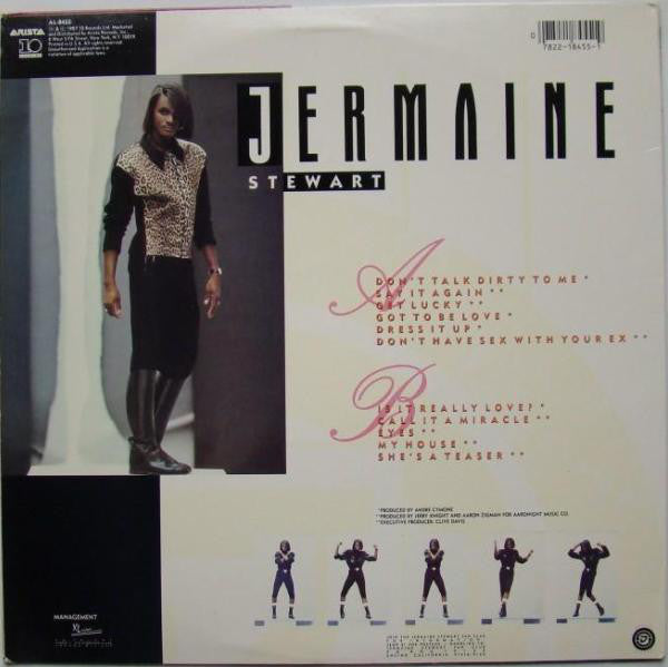 Jermaine Stewart : Say It Again (LP, Album)