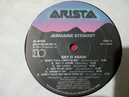 Jermaine Stewart : Say It Again (LP, Album)