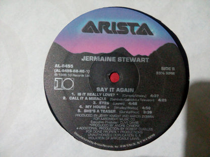 Jermaine Stewart : Say It Again (LP, Album)