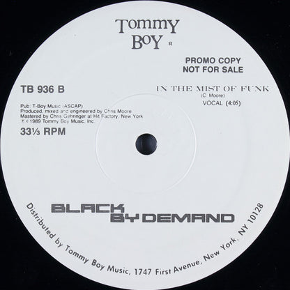 Black By Demand : Dearly Beloved (12", Promo)