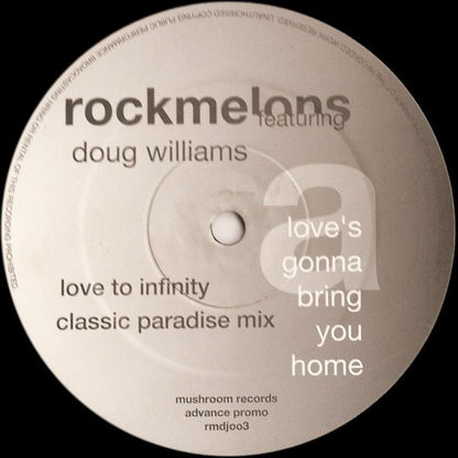 Rockmelons* Featuring Doug Williams : Love's Gonna Bring You Home (2x12", Promo)