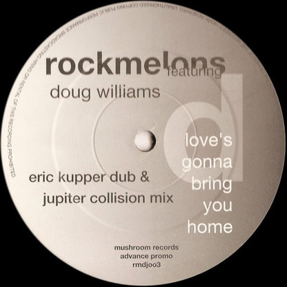 Rockmelons* Featuring Doug Williams : Love's Gonna Bring You Home (2x12", Promo)