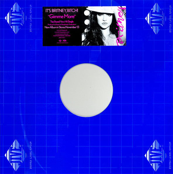 Britney Spears : Gimme More (12", Promo)