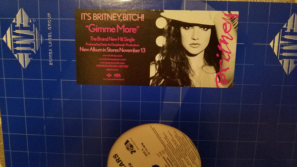 Britney Spears : Gimme More (12", Promo)