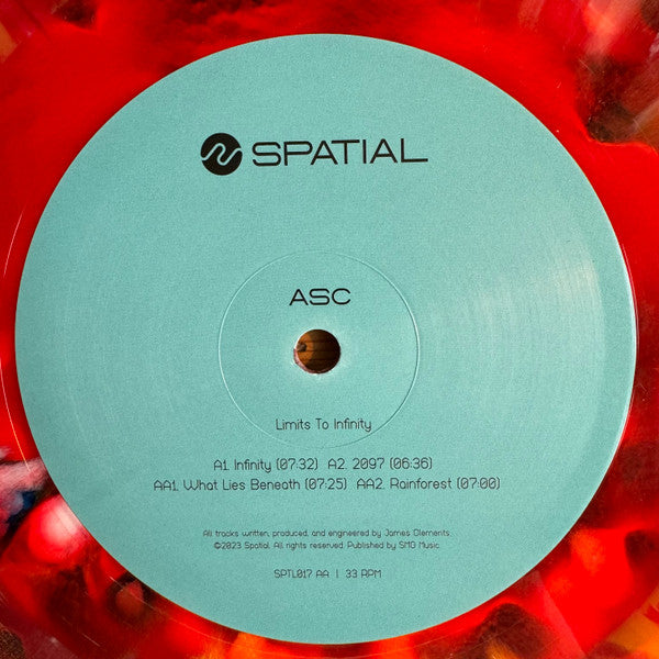 ASC : Limits To Infinity (12", EP, Blu)