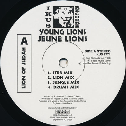 Young Lions (4) : Lion Of Judah / First Free / 1804 (12")