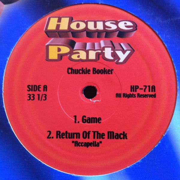 Chuckii Booker / Mark Morrison : Games / Return Of The Mack (12", Unofficial)