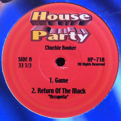 Chuckii Booker / Mark Morrison : Games / Return Of The Mack (12", Unofficial)