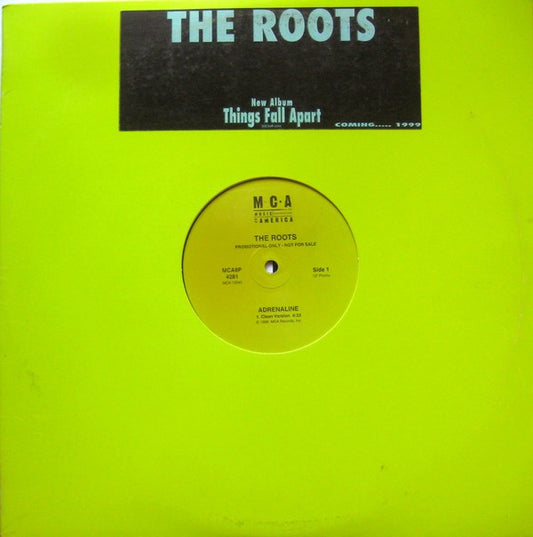 The Roots : Adrenaline (12", Promo)
