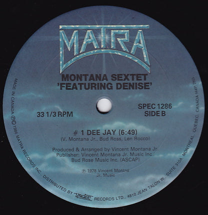 Beautiful Bend / Montana Sextet Featuring Denise Montana : That's The Meaning / Boogie Motion / # 1 Dee Jay (12")