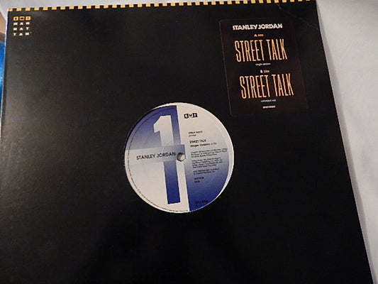 Stanley Jordan : Street Talk (12", Promo)