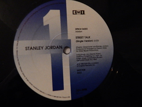 Stanley Jordan : Street Talk (12", Promo)