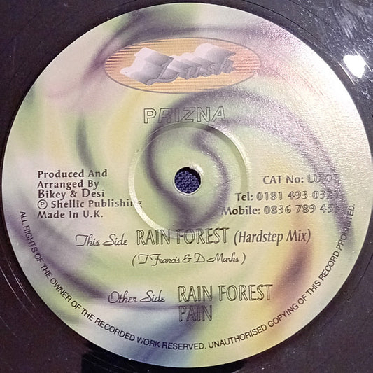 Prizna : Rain Forest / Pain (12")
