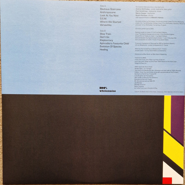 OMD* : Bauhaus Staircase (LP, Album, Ltd, Num, Yel)
