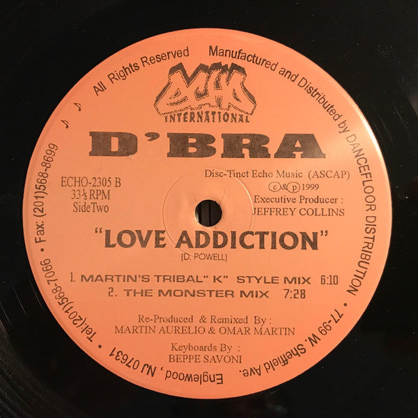 D'Bra : Half A Heartbeat (12")