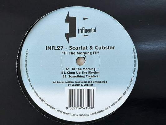 Scartat & Cubstar : Till The Morning EP (12", EP)