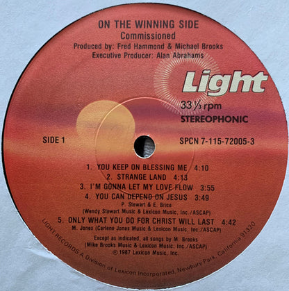 Commissioned : On The Winning Side (LP)