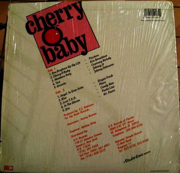 Various : Cherry O Baby (LP, Comp)