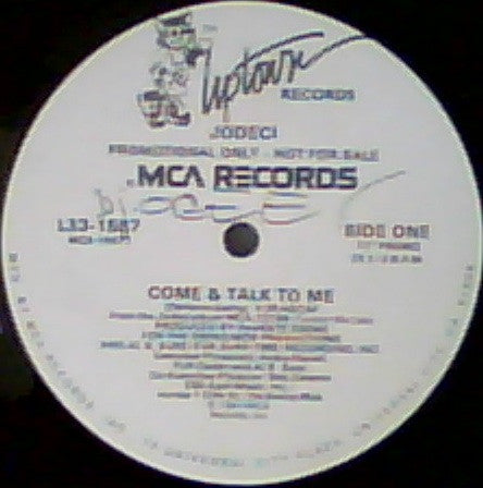Jodeci : Come & Talk To Me (12", Single, Promo)