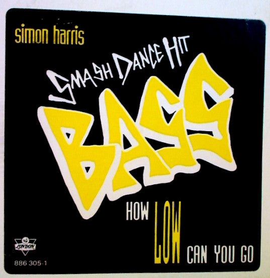 Simon Harris : Bass (How Low Can You Go) (12", Single, Promo)