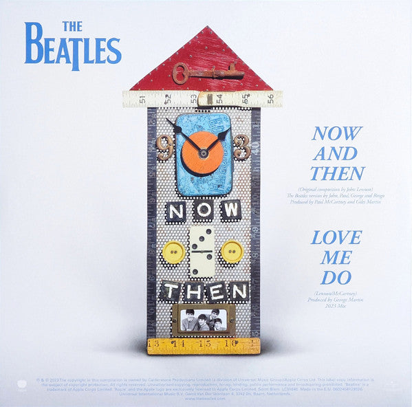 The Beatles : Now And Then / Love Me Do (12", Single)