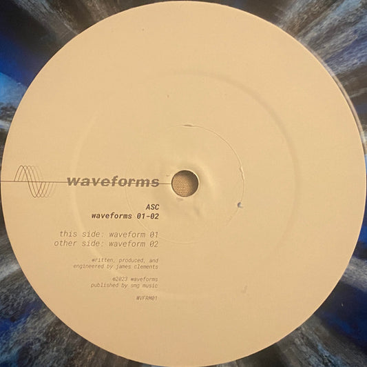 ASC : Waveforms 01-02 (10", Blu)