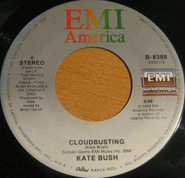 Kate Bush : Cloudbusting (7", Pic)