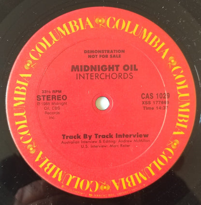 Midnight Oil : Interchords: Diesel And Dust (LP, Promo)