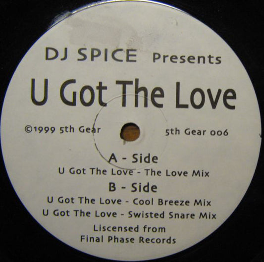 DJ Spice (2) : U Got The Love (12")