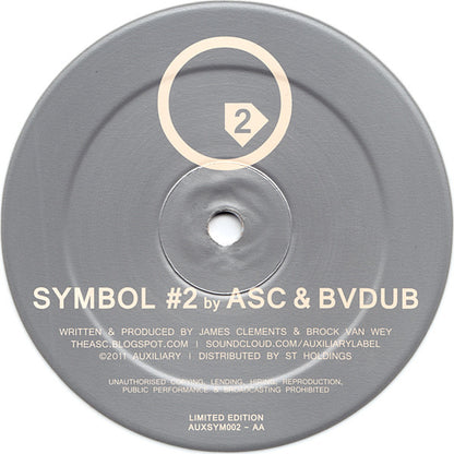 ASC & Bvdub : Symbol #2 (12", Ltd, Whi)