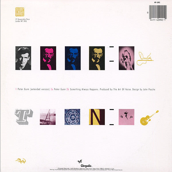The Art Of Noise Featuring Duane Eddy : Peter Gunn (Extended Version) (12", Single, Pit)