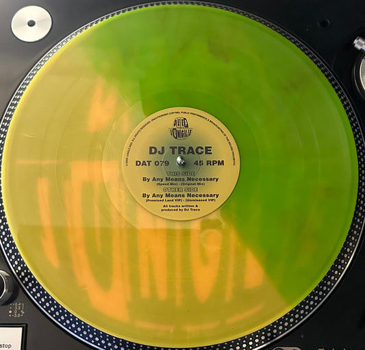 DJ Trace : By Any Means Necessary (Mixes) (12", EP, S/Edition, Hal)