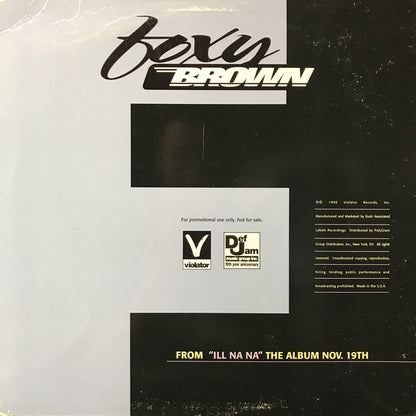 Foxy Brown : Get Me Home (12", Promo)