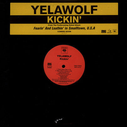 Yelawolf : Kickin' (12", Promo)