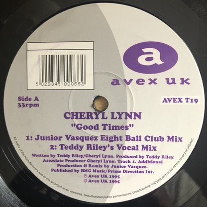 Cheryl Lynn : Good Times (12", Single)